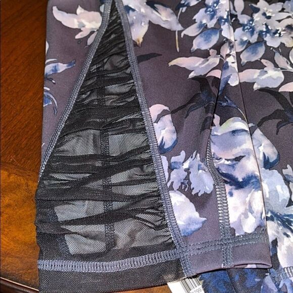 NWT Ideology Floral Flower Printed Leggings Mesh - Picture 8 of 8